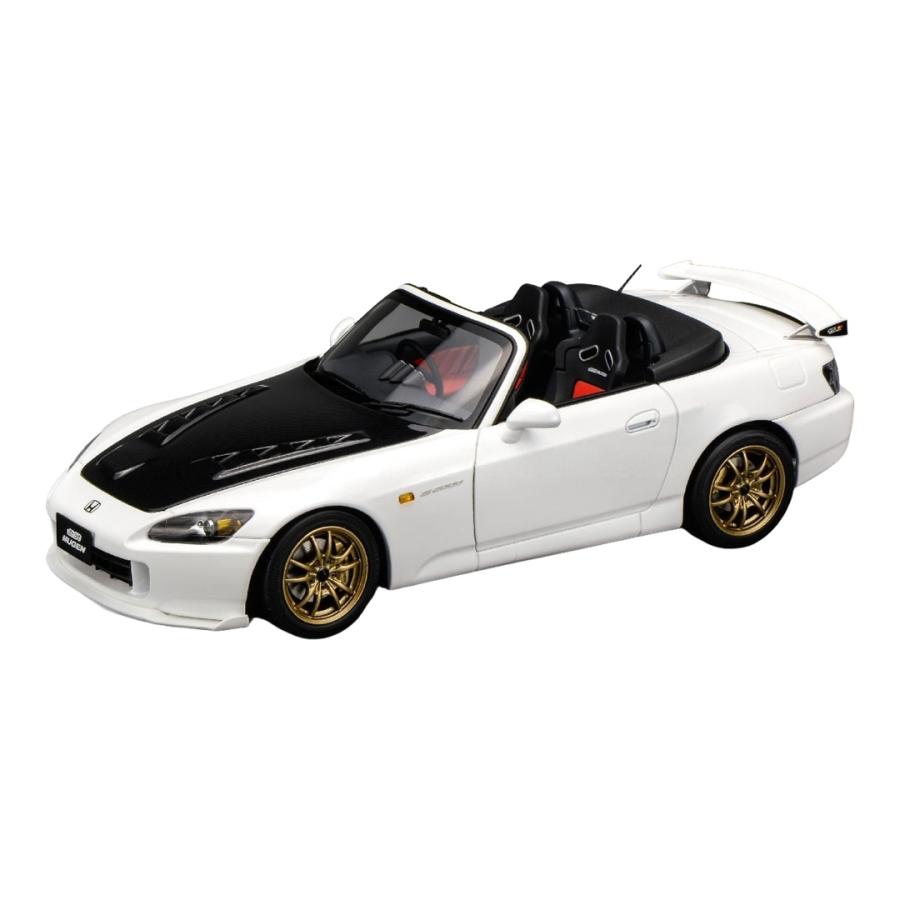 【予約】2026年発売予定 HONDA- S2000 SPIDER HARD-TOP MUGEN 2001 - WHITE PEARL CARBON | 