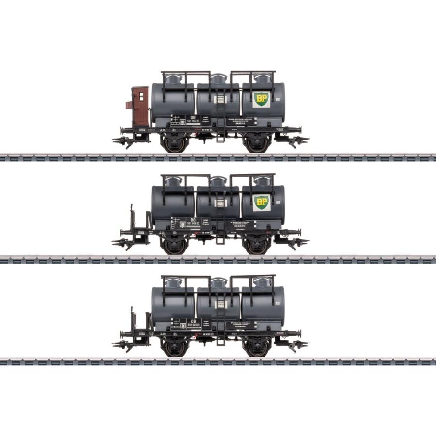 HOゲージ 鉄道模型 貨車 Maerklin メルクリン DB タンク車 3両セット Era III AC 3x Kesselwagen | 