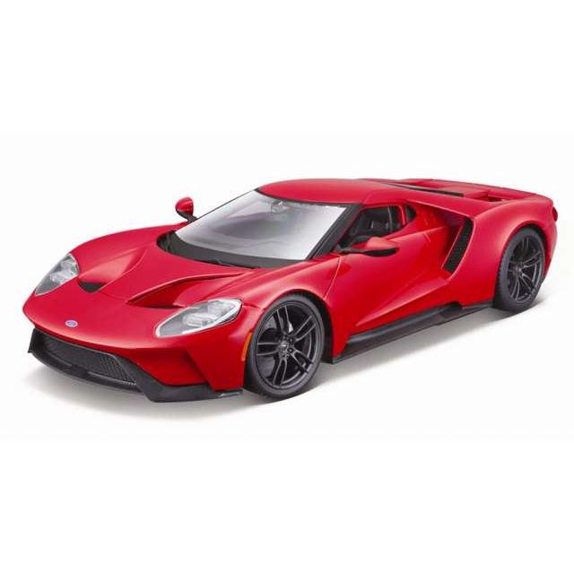 SUPER RARE* Autoart 1/18 Ford GT Red with White Stripes 2004