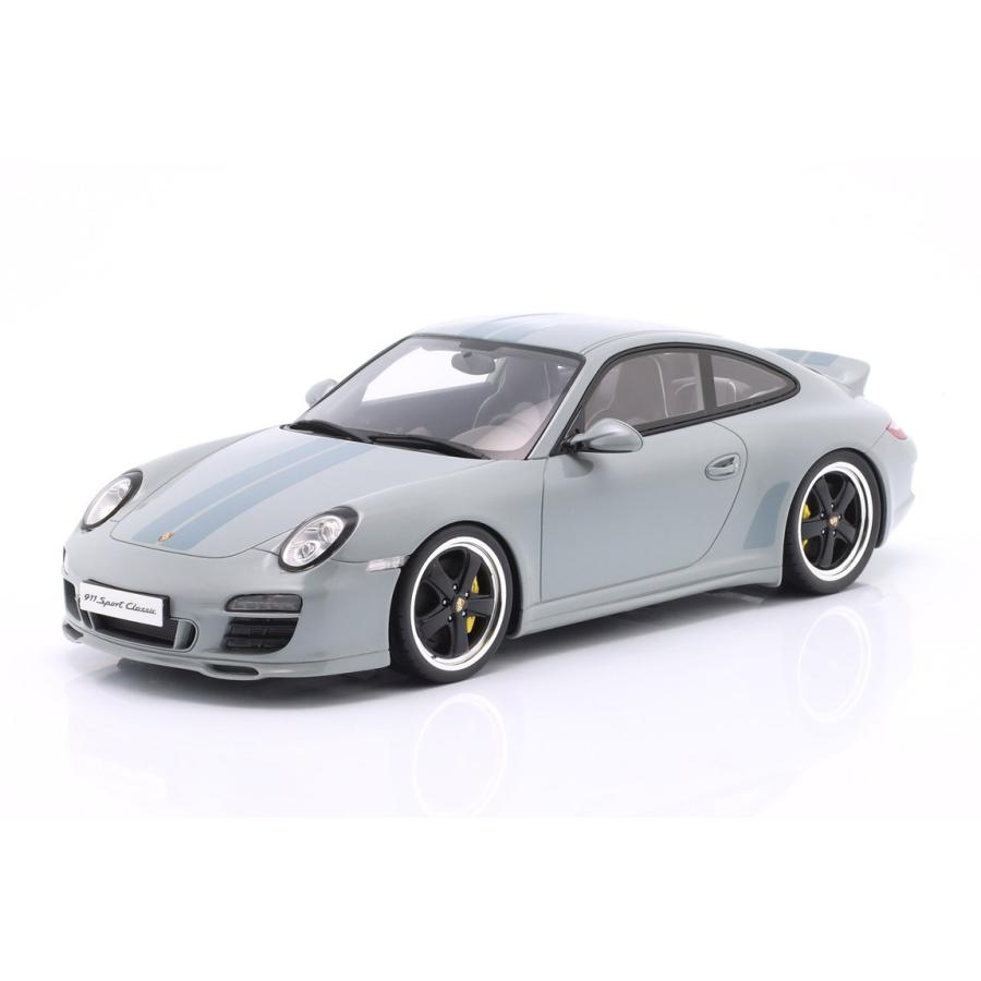 Porscheポルシェ 911 997 Sport Classic 2009 スポーツグレー / GT SPIRIT 1/18 ミニカー | 