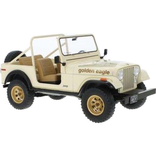 Jeep CJ-7 Golden Eagle 1980 ベージュ MCG18280 / MCG 1/18 ミニカー | 