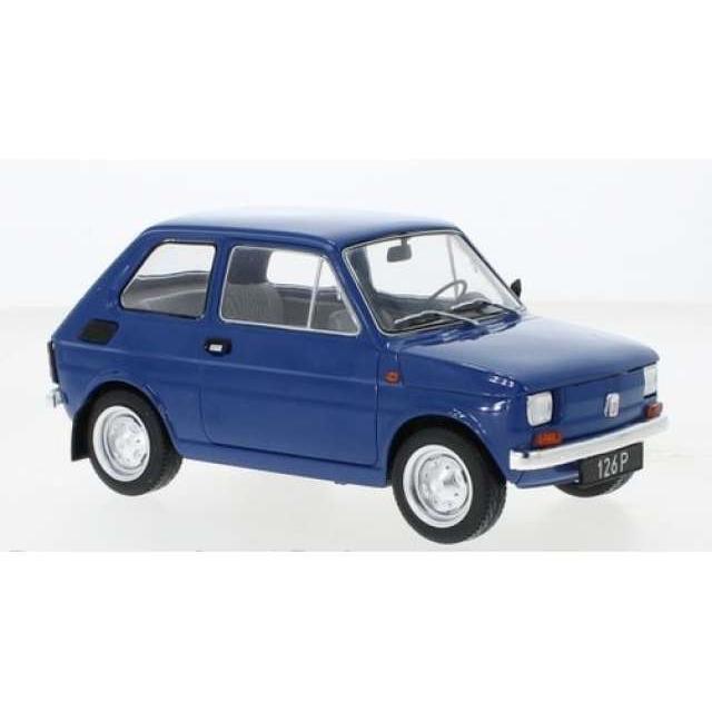 Fiat Polski 126p ダークブルー/MCG 1/18ミニカー | 