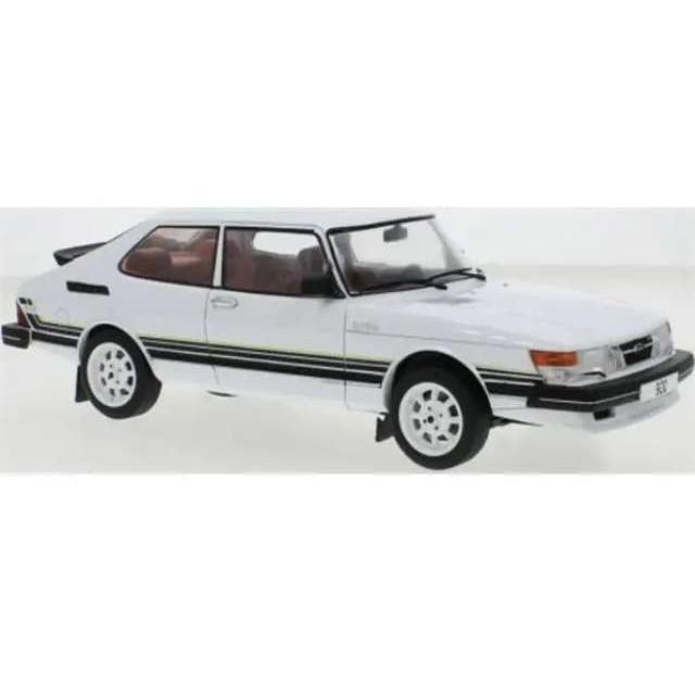 1981 Saab 900 ターボ ホワイトMCG 1/18ミニカー | 