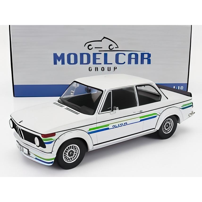 BMW 2002 アルピナ 1973 ホワイト/ MCG 1/18 ミニカー : バスク