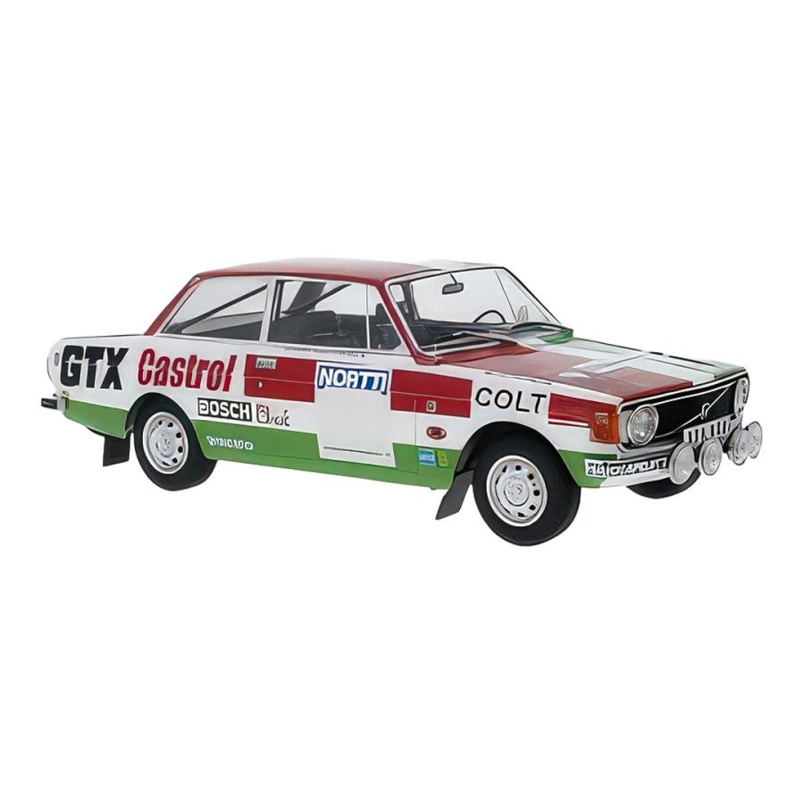 Volvo 142 Rally WM 1000 Lakes 1973 H.Mikkola #5 ミニカー /MCG 1/18