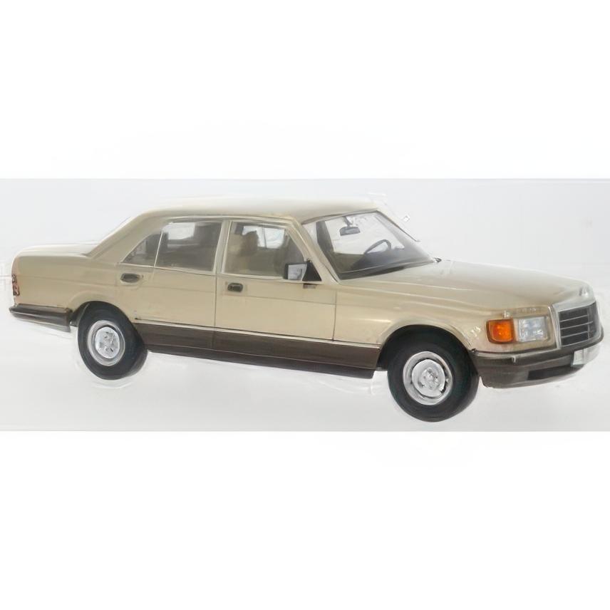 【予約】12月以降発売予定MERCEDES BENZ Sクラス (W126) 1979 ベージュメタリック/ MCG 1/18 | 