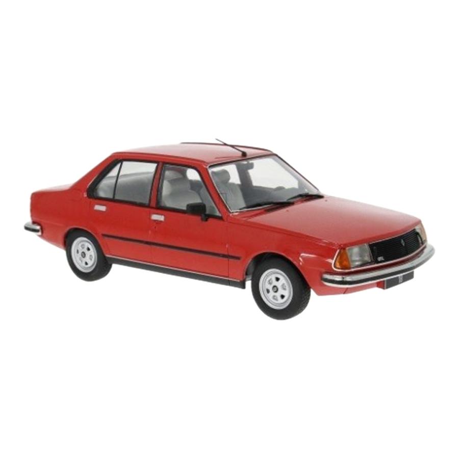 【予約】2026年発売予定 Renaultルノー 18 1978 レッド / MCG 1/18 ミニカー | 