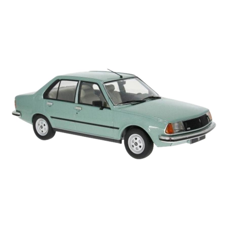 【予約】2026年発売予定 Renaultルノー R18 1978 ライトグリーン / MCG 1/18 ミニカー | 
