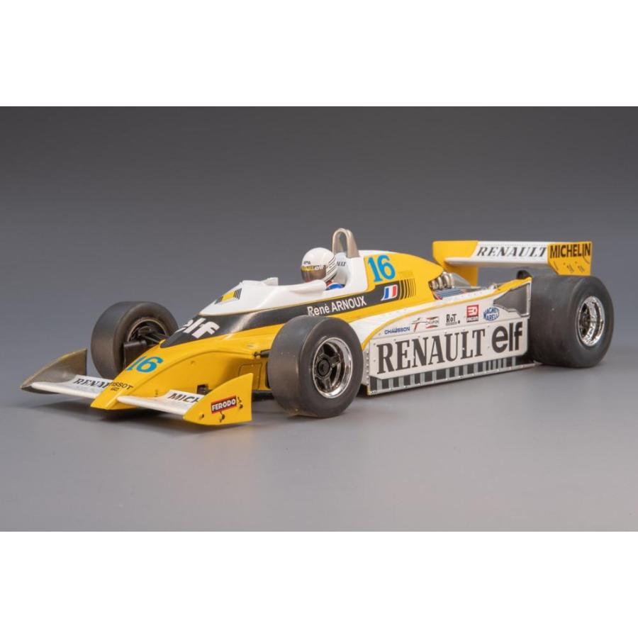 Renault RS10 16号車 Equipe Renault Eleven F1 イギリスGP 1979 R.Arnoux/ MCG 1/18 | 