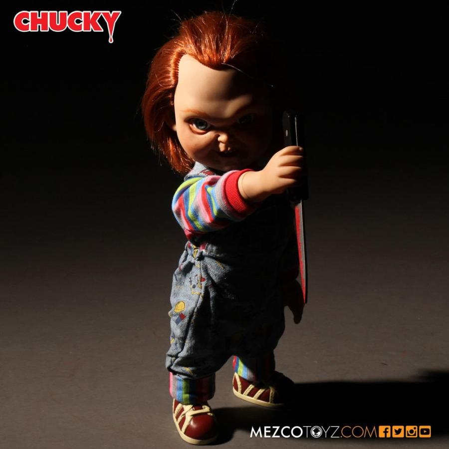Mezco 15インチ メガ グッドガイ チャッキー アクションフィギュア サウンド付き