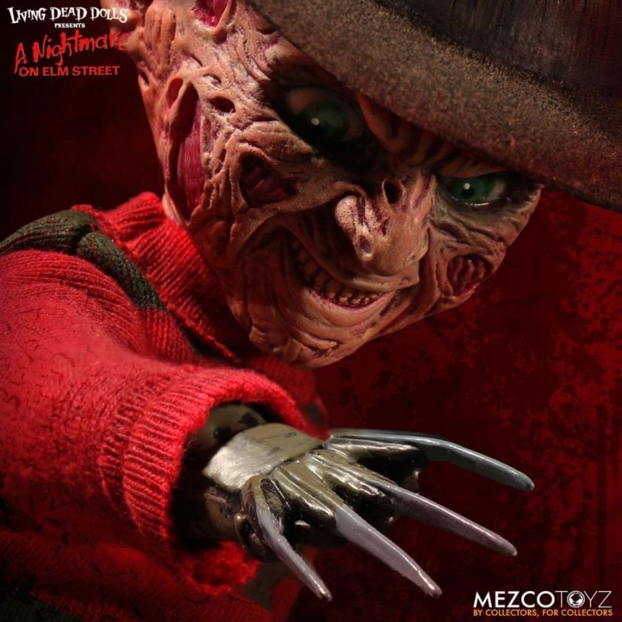 メズコ（Mezco Toyz）リビングデッドドールズ，エルム街の悪夢　フィギュア Mezco リビングデッドドールズ エルム街の悪夢 フレディクルーガー 10