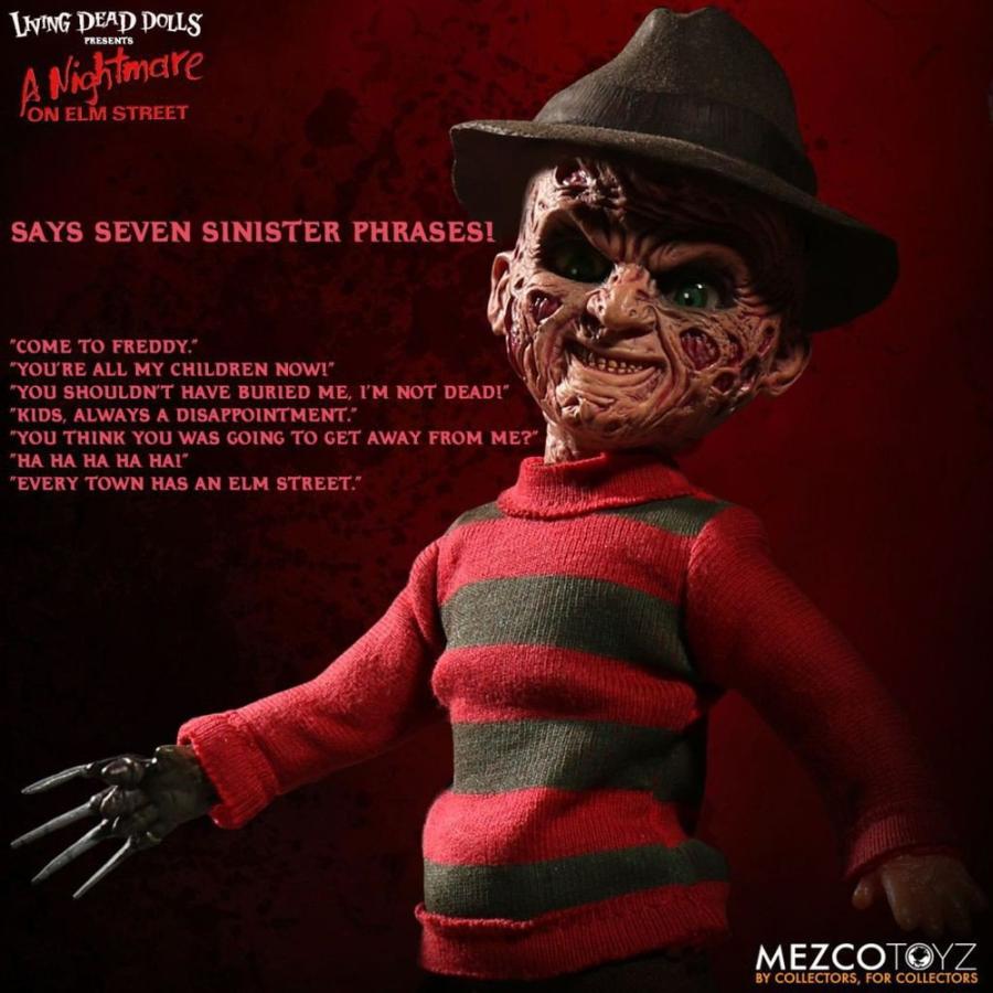 メズコ（Mezco Toyz）リビングデッドドールズ，エルム街の悪夢　フィギュア Mezco リビングデッドドールズ エルム街の悪夢 フレディクルーガー 10