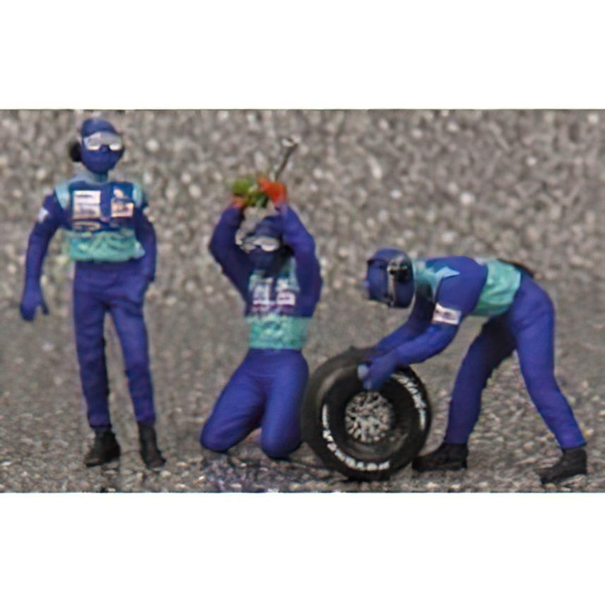 FIGURES  F1 PITSTOP SAUBER 2002 CAMBIO GOMME ANTERIOREMinichamps 1/43 | 