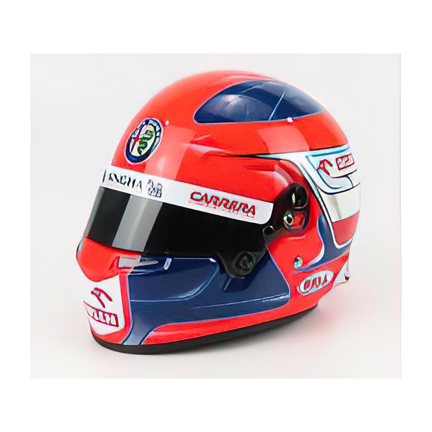 F1 CASCO HELMET ALFA ROMEO C41 TEAM ORLEN RACING N 88 SEASON 2021 ROBERT KUBICA - RED WHITE/BELL HELMET 1/2 ヘルメットレプリカ ミニチュア | 