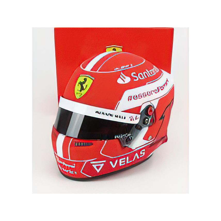 【予約】12月発売予定F1 CASCO HELMET SCUDERIA FERRARI SEASON 2022 CHARLES LECLERC - RED WHITE/BELL HELMET 1/2 ヘルメットレプリカ ミニチュア | 