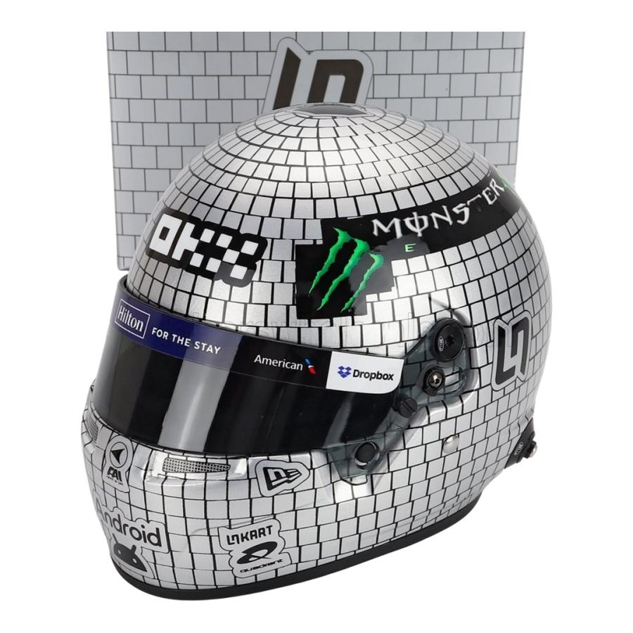 Lando Norris 2025 マイアミGP McLaren MCL39 #4 ヘルメット / MINI HELMET 1/2 ミニカー | 