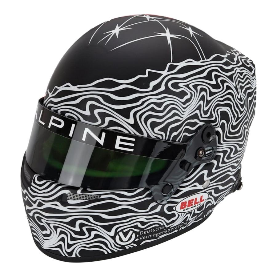 Mick Schumacher 2025 24時間ルマン WEC Team Alpine ヘルメット / MINI HELMET 1/2 ミニカー | 