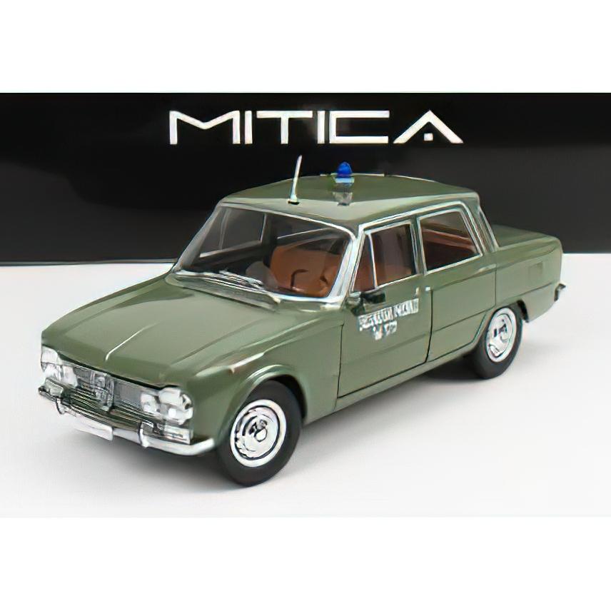 Alfa Romeo Giulia 1.6 Ti Police Milan 1963 - Mitica 1/18 (Neuve, Collection)