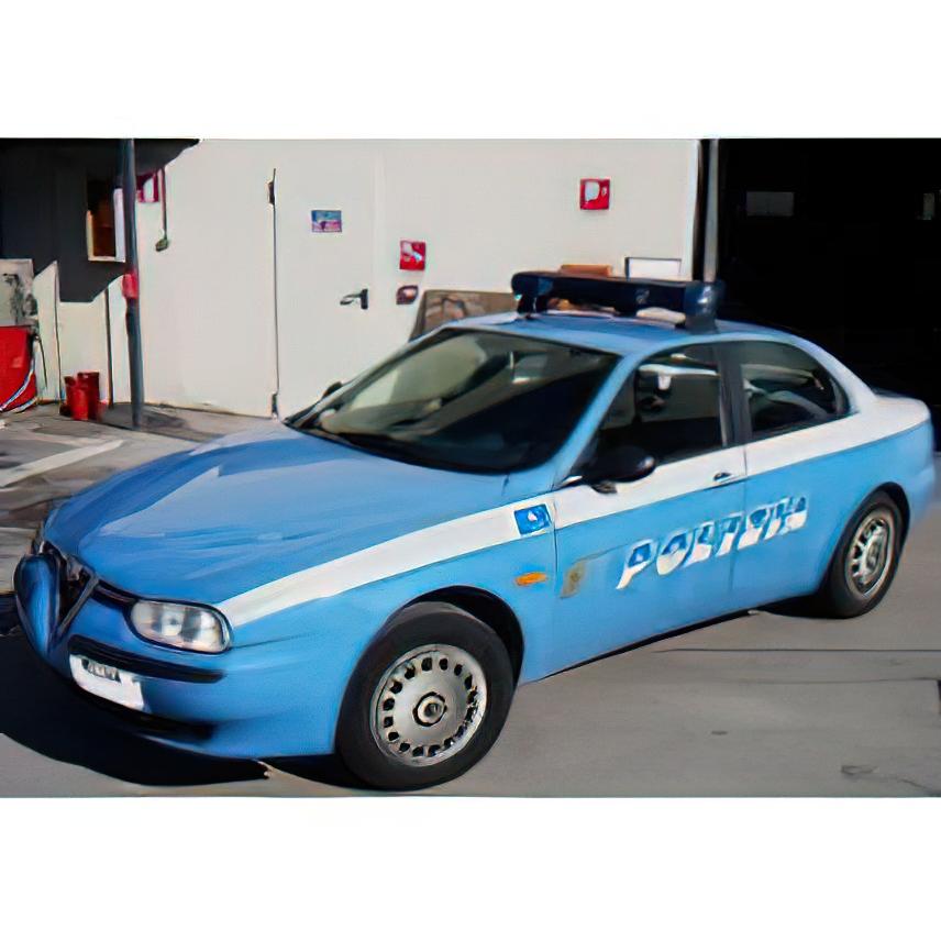 【予約】2024年発売予定ALFA ROMEOアルファロメオ 156 2.0 TWIN SPARK POLIZIA STRADALE 1997 - BLUE WHITE /MITICA 1/18 ミニカー | 