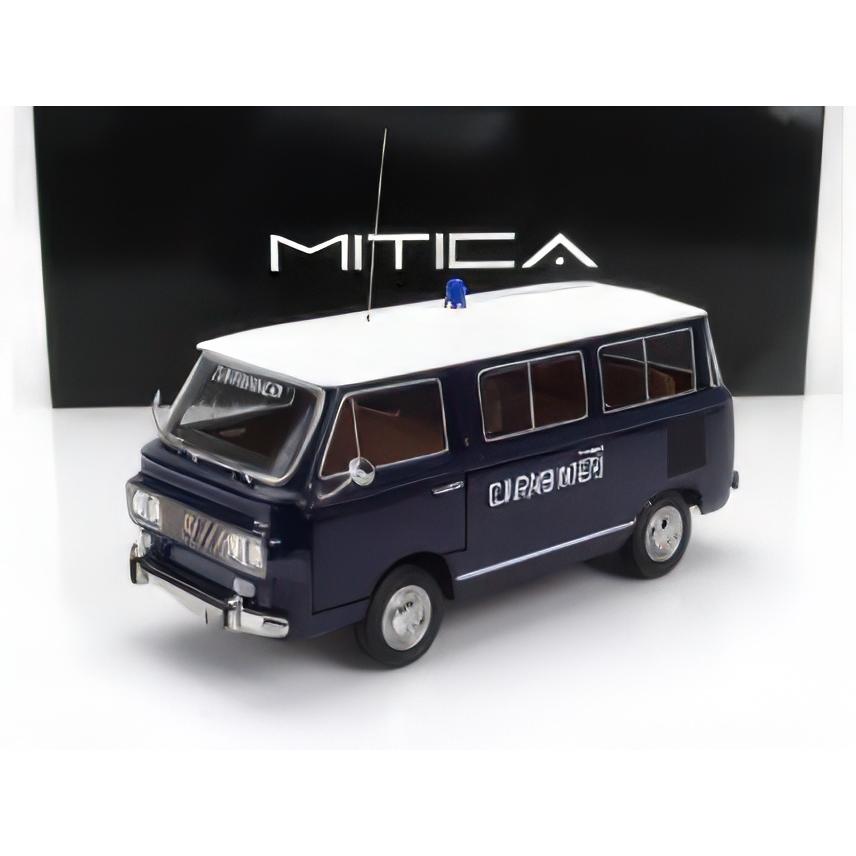 【予約】FIAT 850 ファミリアーレ カラビニエリ 1970 ミニカー 1/18 ブルー/ホワイト 504台限定 | 