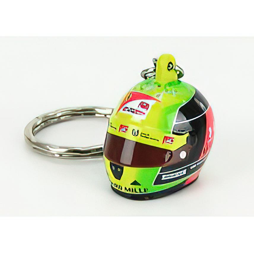 RDNKVB Portachiavi per Casco da Moto,Portachiavi in ​​Stile Locomotiva alla Moda,Adatto come regalo di compleanno, vacanza(Nero e Argento