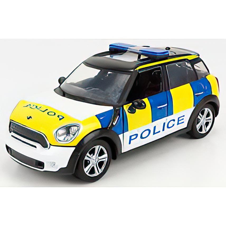 MINI COOPER S COUNTRYMAN UK警察 2011 W/B/Y/B Motor Max 1/24 | 