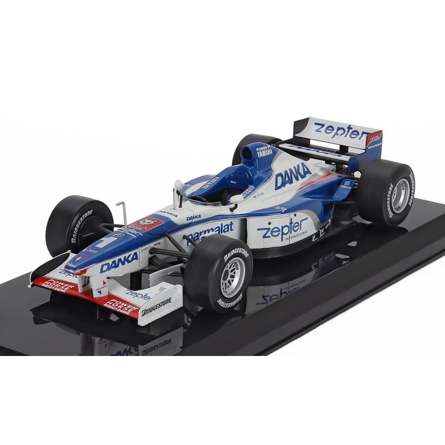 ARROWS F1 A18 1997 No.1 DAMON HILL ホワイト ブルー / EDICOLA 1/24 ミニカー | 