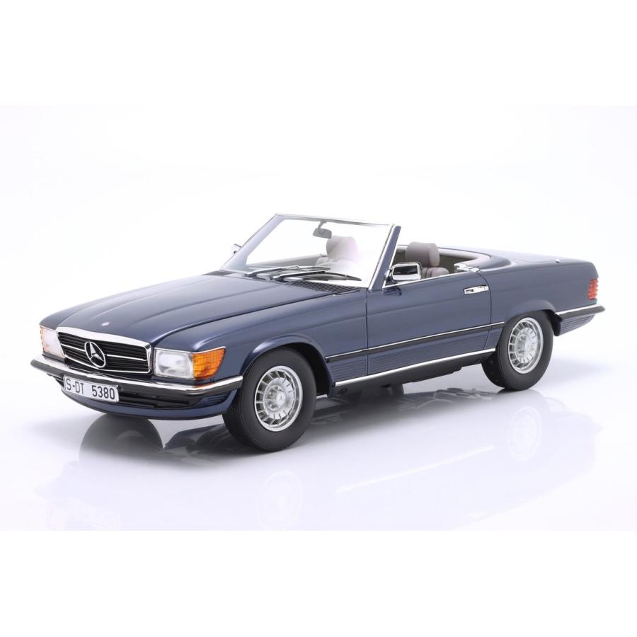 Mercedes Benzメルセデスベンツ 380SL コンバーチブル R107 1983 ブルーメタリック / Matrix 1/12 ミニカー | 