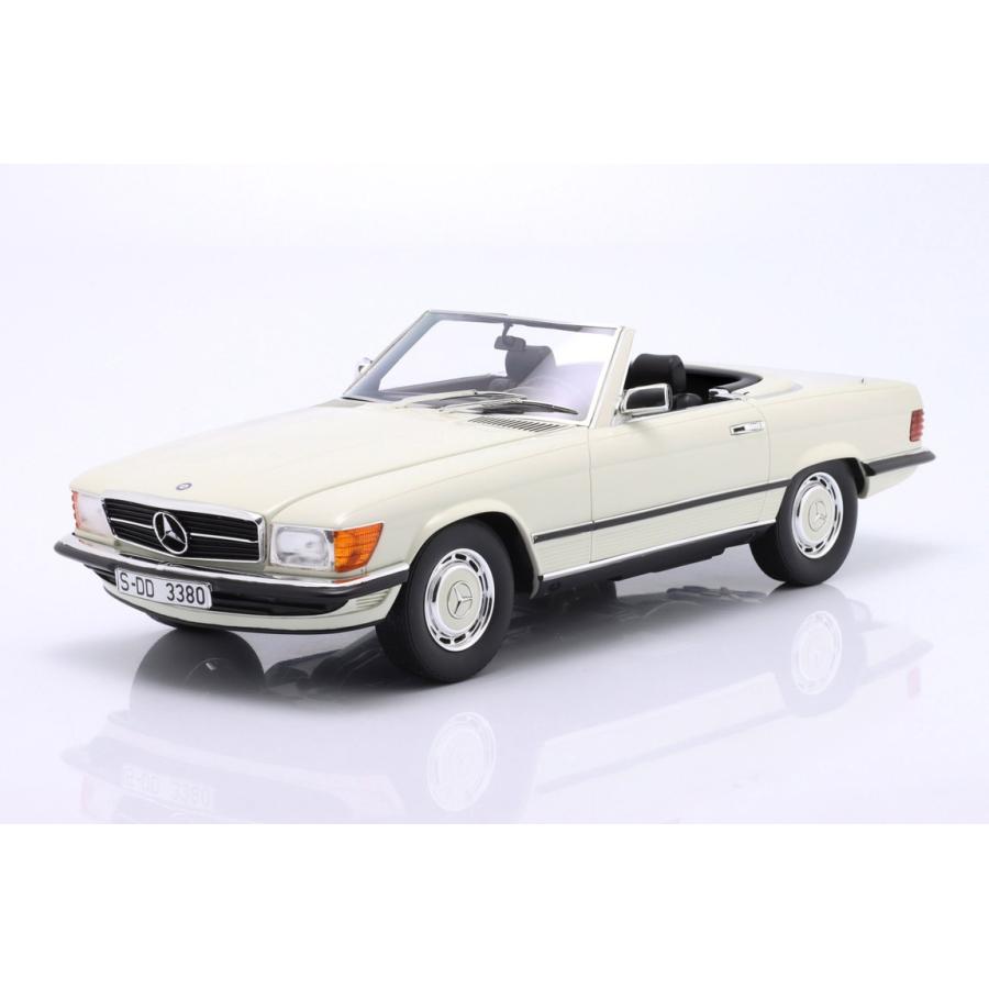 Mercedes Benzメルセデスベンツ 380SL コンバーチブル R107 1983 ホワイト / Matrix 1/12 ミニカー | 
