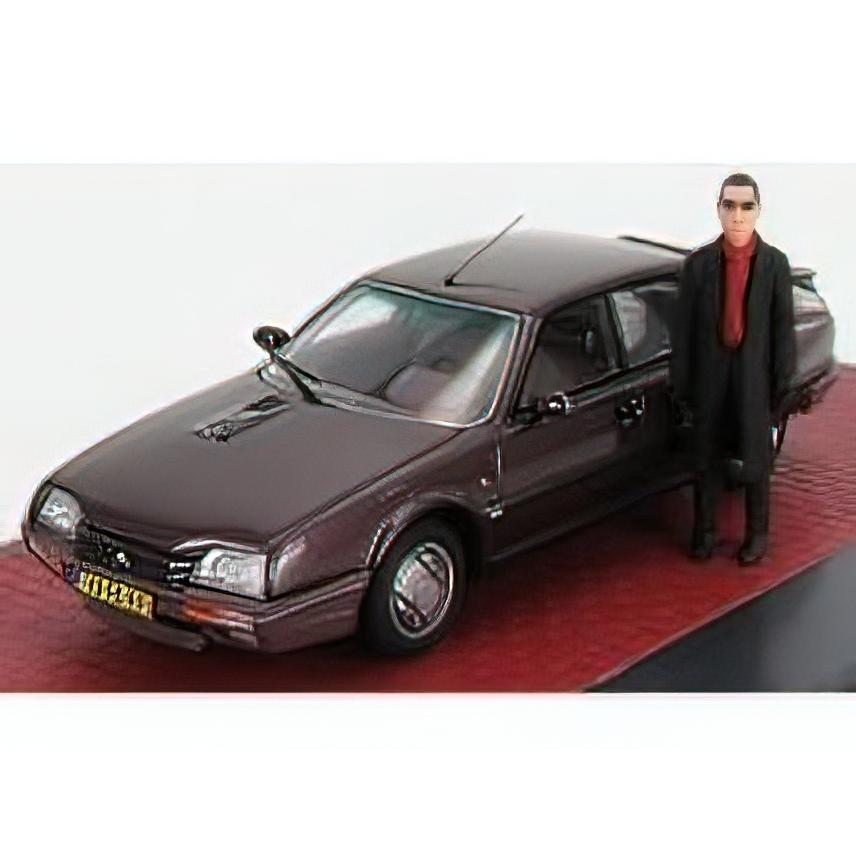 CITROEN - CX GTI TURBO II 1986 WITH FIGURE JULES D.ROTTERDAM - BORDEAUX /Matrix 1/43 ミニカー | 