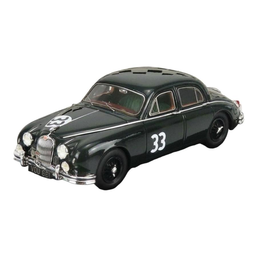 Jaguar MKII 3.4リッター #33 シルバーストーン デイリーエクスプレストロフィー 1958 グリーン Matrix 1/43 ミニカー | 