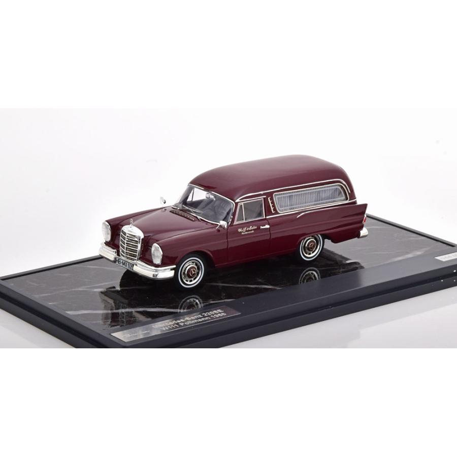 Mercedes 220 SE W111 ポルマン霊柩車 1966 限定408個 / Matrix 1/43 ミニカー | 