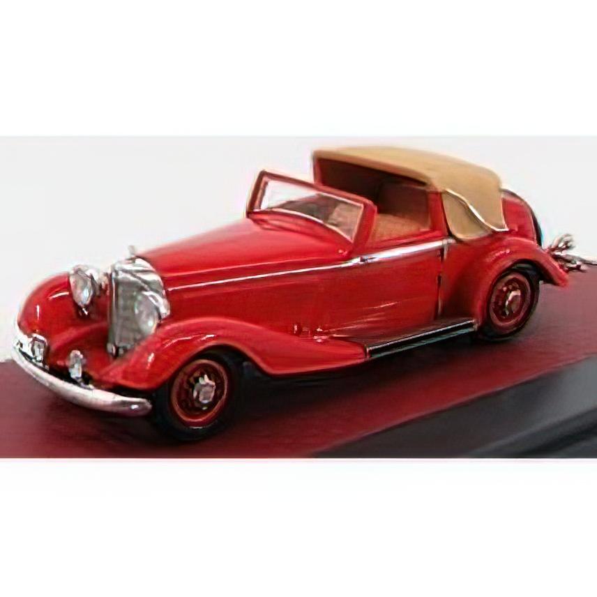 MERCEDES BENZ - 500K BY CORSICA DHC CABRIOLET OPEN 1935 - RED /Matrix 1/43 ミニカー | 