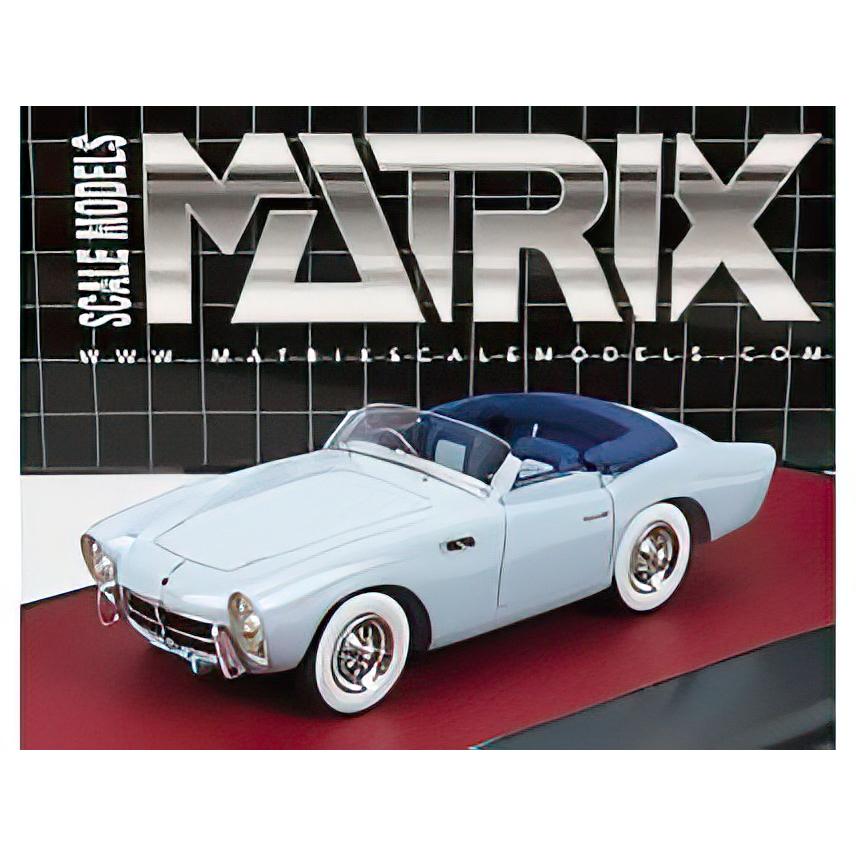 ペガソ Z102 2シリーズ ソウチク カブリオレ 1954 極ライトブルー/Matrix 1/43 | 