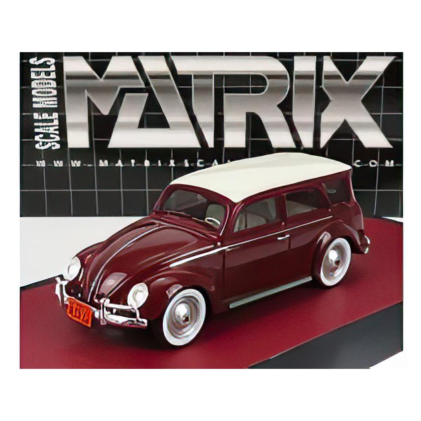 フォルクスワーゲン フスカ SW プロトタイプ 1962 茶白/Matrix 1/43 | 