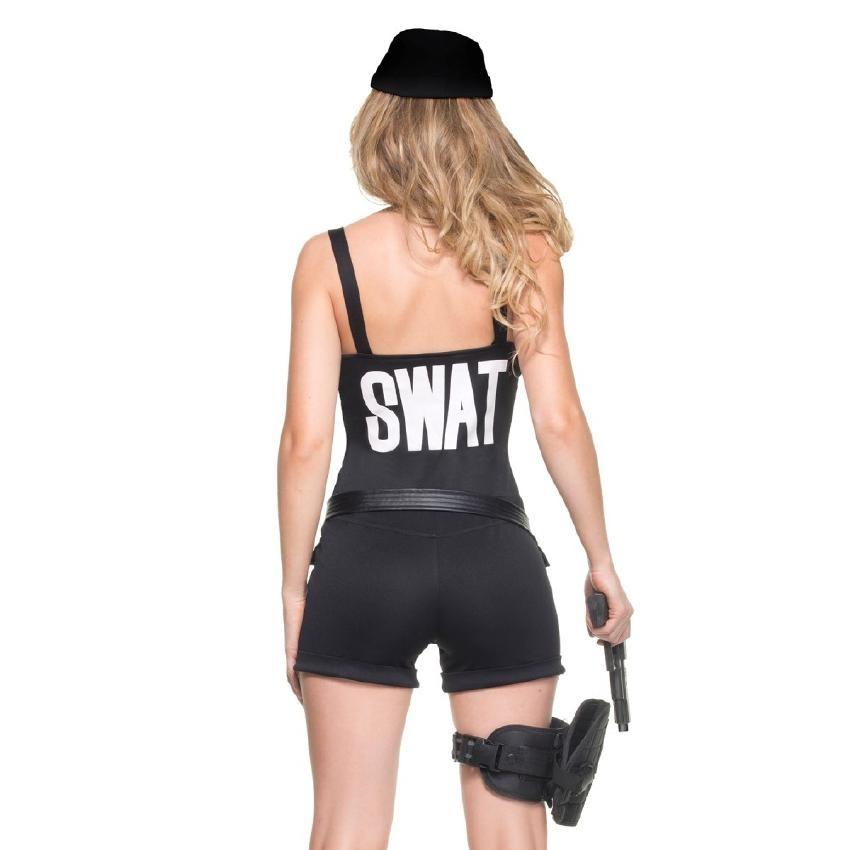 セクシーSWAT スワット　アダルトコスチューム　3点セット イベント仮装コスチューム コスプレ・ハロウィン・女性大人用　送料無料 |  | 01