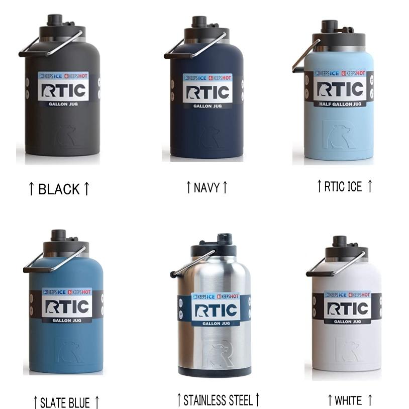 RTIC ジャグ 水差し 水筒 1ガロン ブラック マット 真空保温 大型 ハンドル付き 12カラー |  | 05
