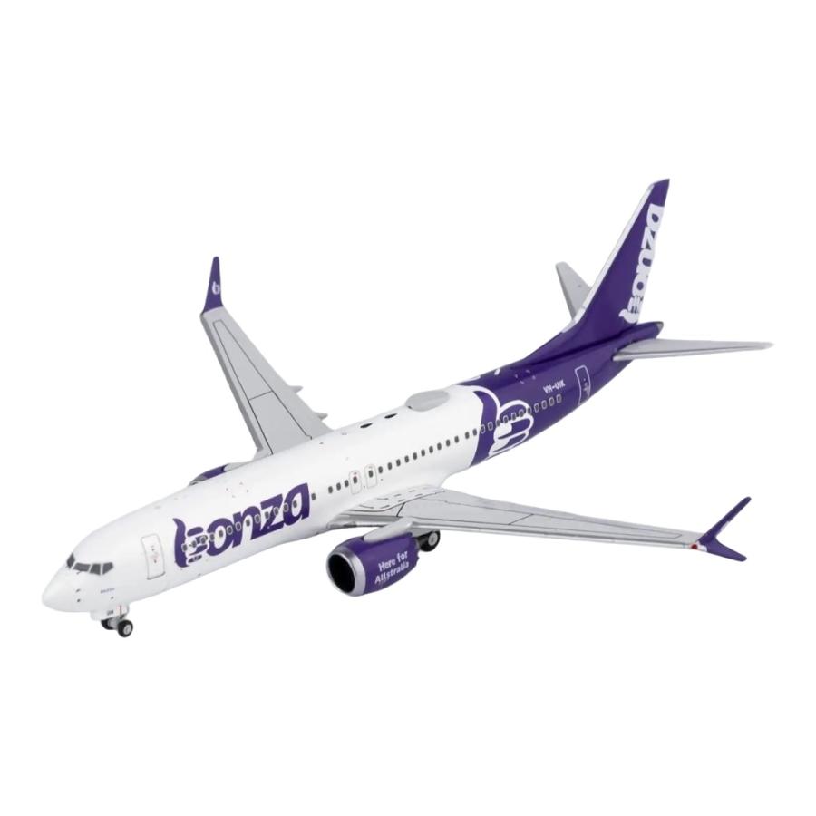 ボンザ・エアライン Bonza Airline ボーイング 737-MAX8 VH-UIK / NG Models 1/400 飛行機模型 旅客機 | 