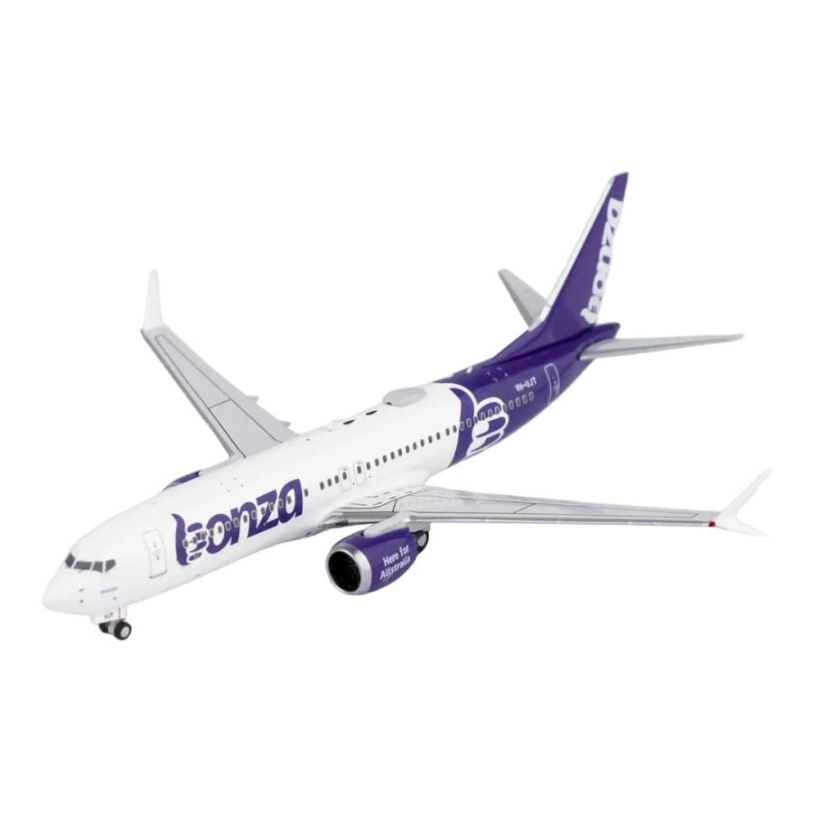ボンザ航空 Bonza Airlines ボーイング 737-MAX8 VH-UJT / NG Models 1/400 飛行機模型 旅客機 | 