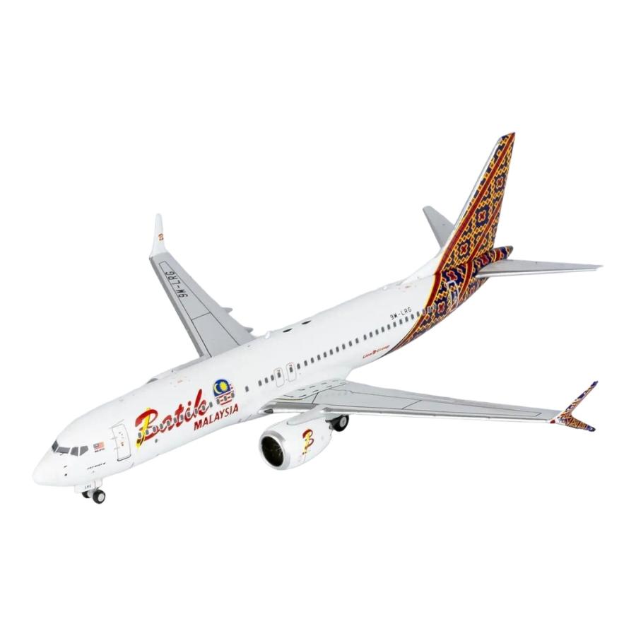 バティック・エア Batik Air ボーイング 737-MAX8 9M-LRG / NG Models 1/400 飛行機模型 旅客機 | 