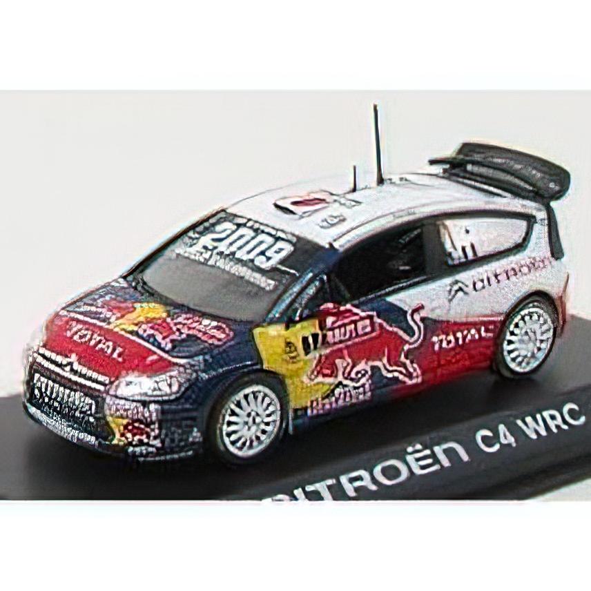 Miniature Citroën C4 WRC Sébastien Loeb - Rallye Du Var 2009 - 1/43 Norev - Occasion