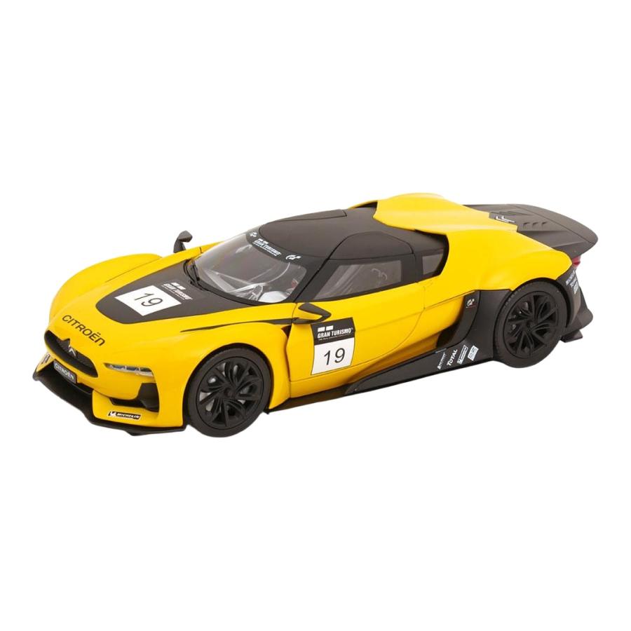 シトロエン GT コンセプトカー #19 グランツーリスモ 2008 イエロー 200台限定 / Norev 1/18 ミニカー | 