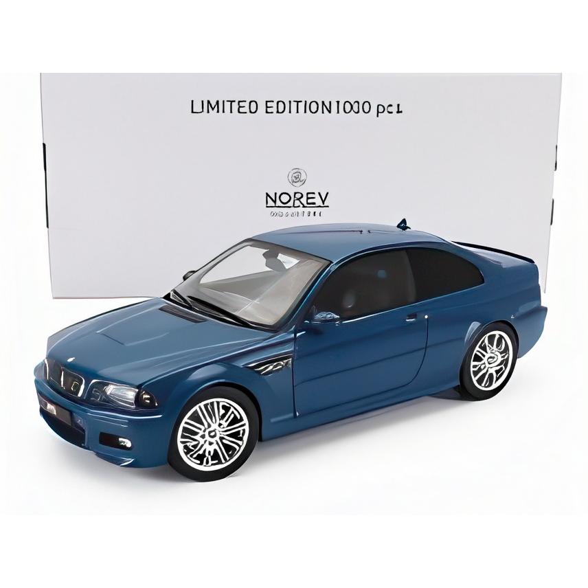BMW 3シリーズ M3 (E46) クーペ 2000 ブルー/ Norev 1/18 1000台限定