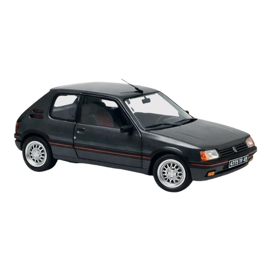 【予約】2026年発売予定 Peugeotプジョー 205 1.6 GTi 1989 グラファイトグレー / Norev 1/18 ミニカー | 