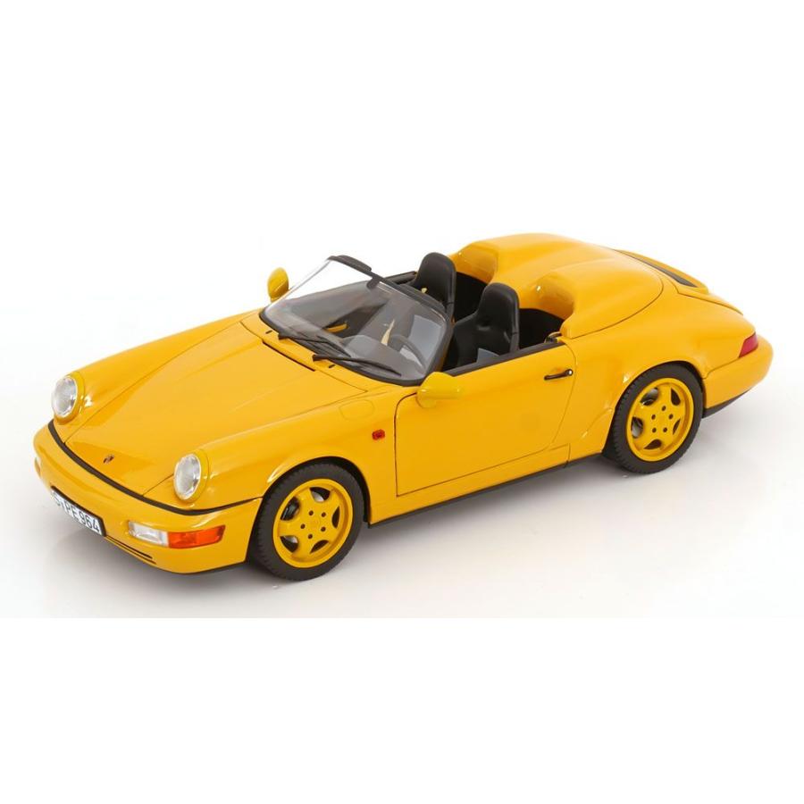ポルシェ911 1993 イエロー / Norev 1/18 ミニカー | 