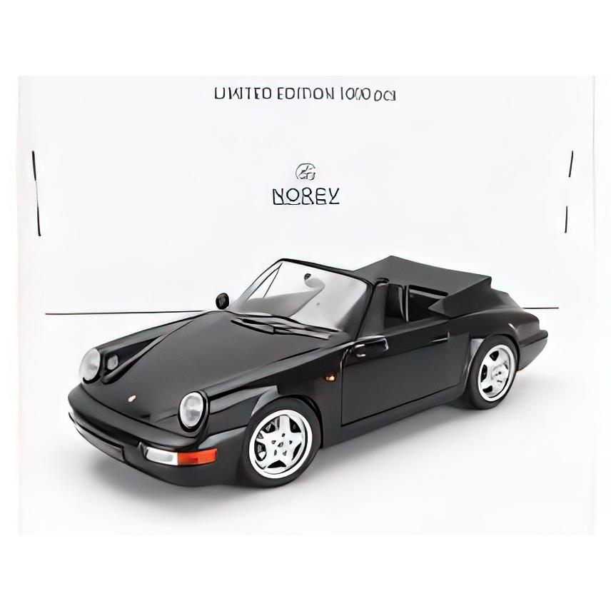 予約】ポルシェ 911 964 カレラ4 カブリオレ 1990 黒メタ/Norev 予約】ポルシェ 911 964 カレラ4 カブリオレ 1990 黒メタ/Norev