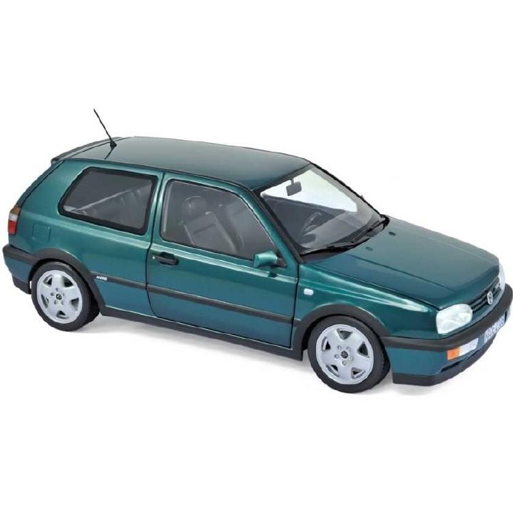 VW GOLFゴルフ VR6 1996 - GREEN METALLIC /Norev 1/18 ミニカー