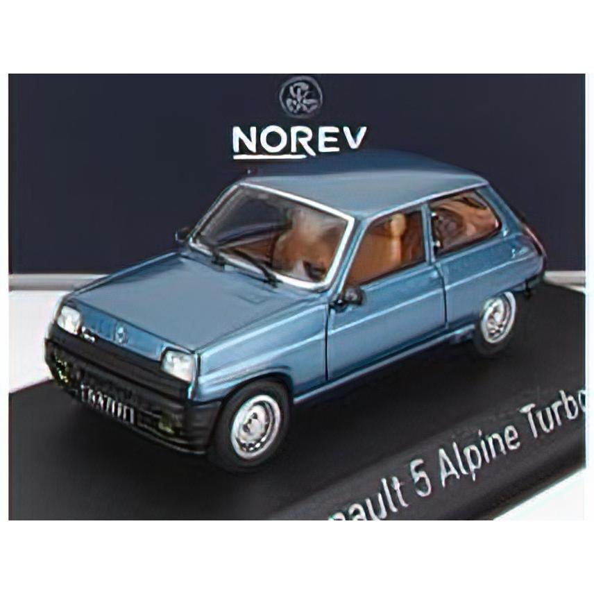 Renault R5 ALPINE Turbo 1981, bleue - CB-166 - REE Modeles - Véhicules