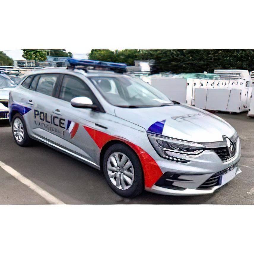 Miniature Renault Mégane Estate Police Nationale 2022 Norev 1/43 - Métal, Neuf