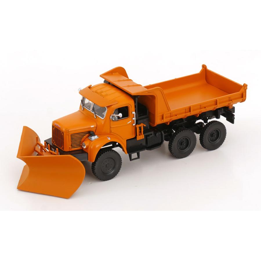 Berliet GBC 8 6x6 Chasse Neige DDE オレンジ / Norev 1/43 ミニカー | 